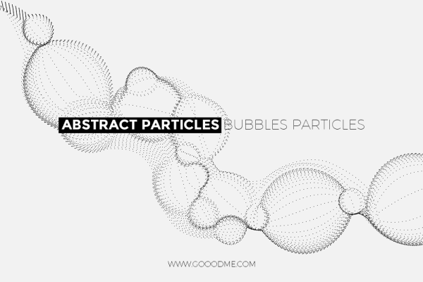 10款艺术抽象颗粒气泡粒子科幻背景底纹矢量设计素材