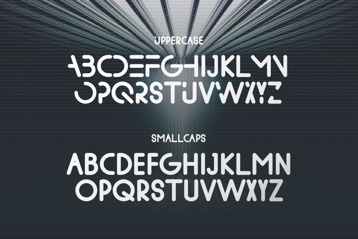 现代简约标题封面标语设计装饰性英文字体