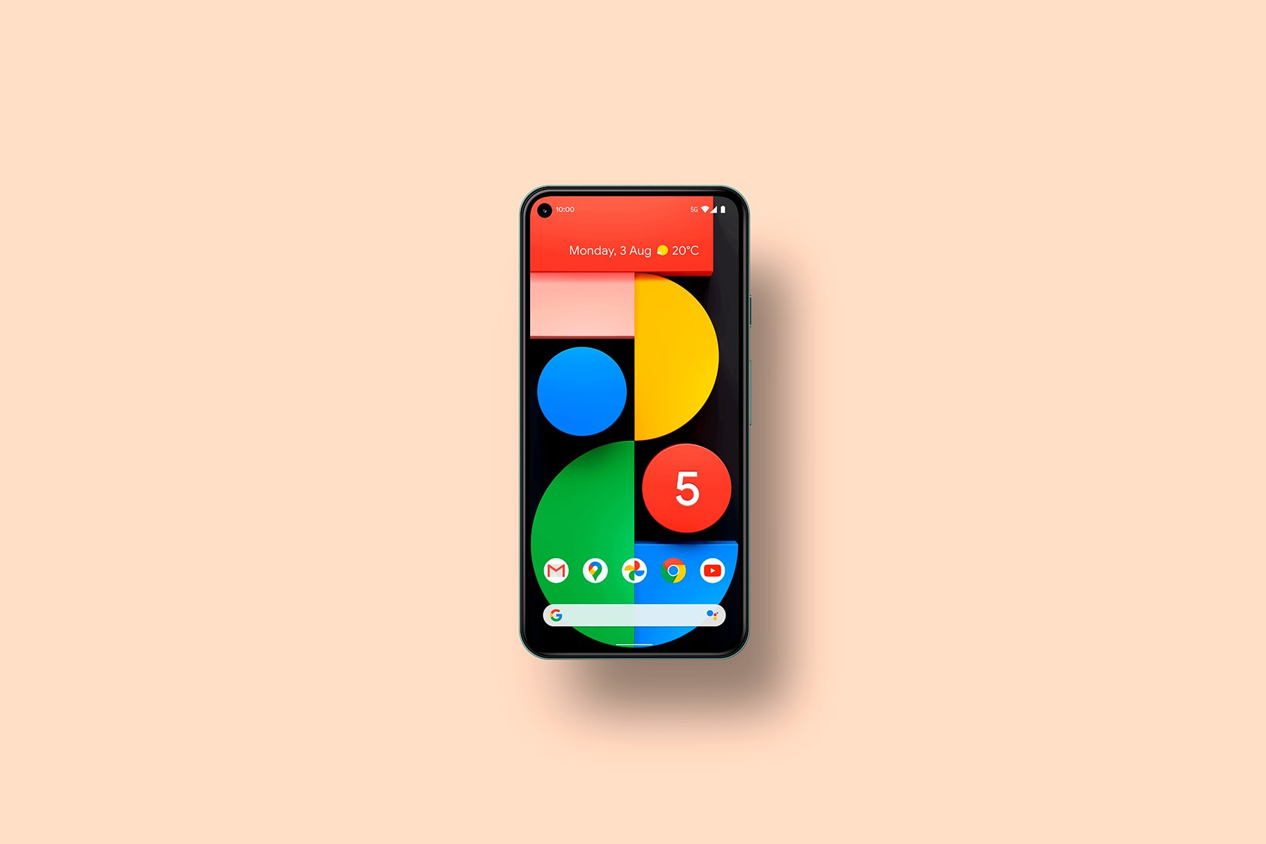 多角度高级质感谷歌Google Pixel 5手机UI作品贴图展示PS样机