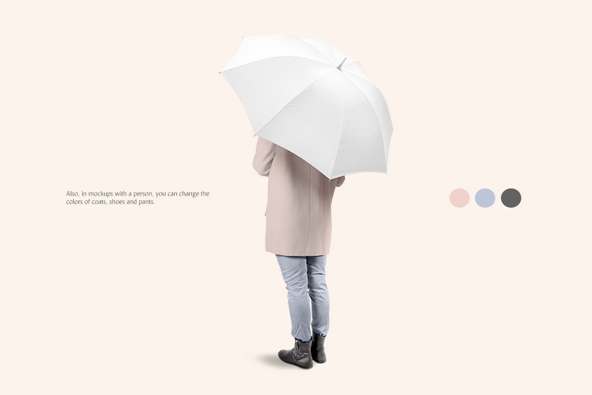 多功能太阳雨伞设计展示贴图样机模板套装 Umbrella Mockups Bundle