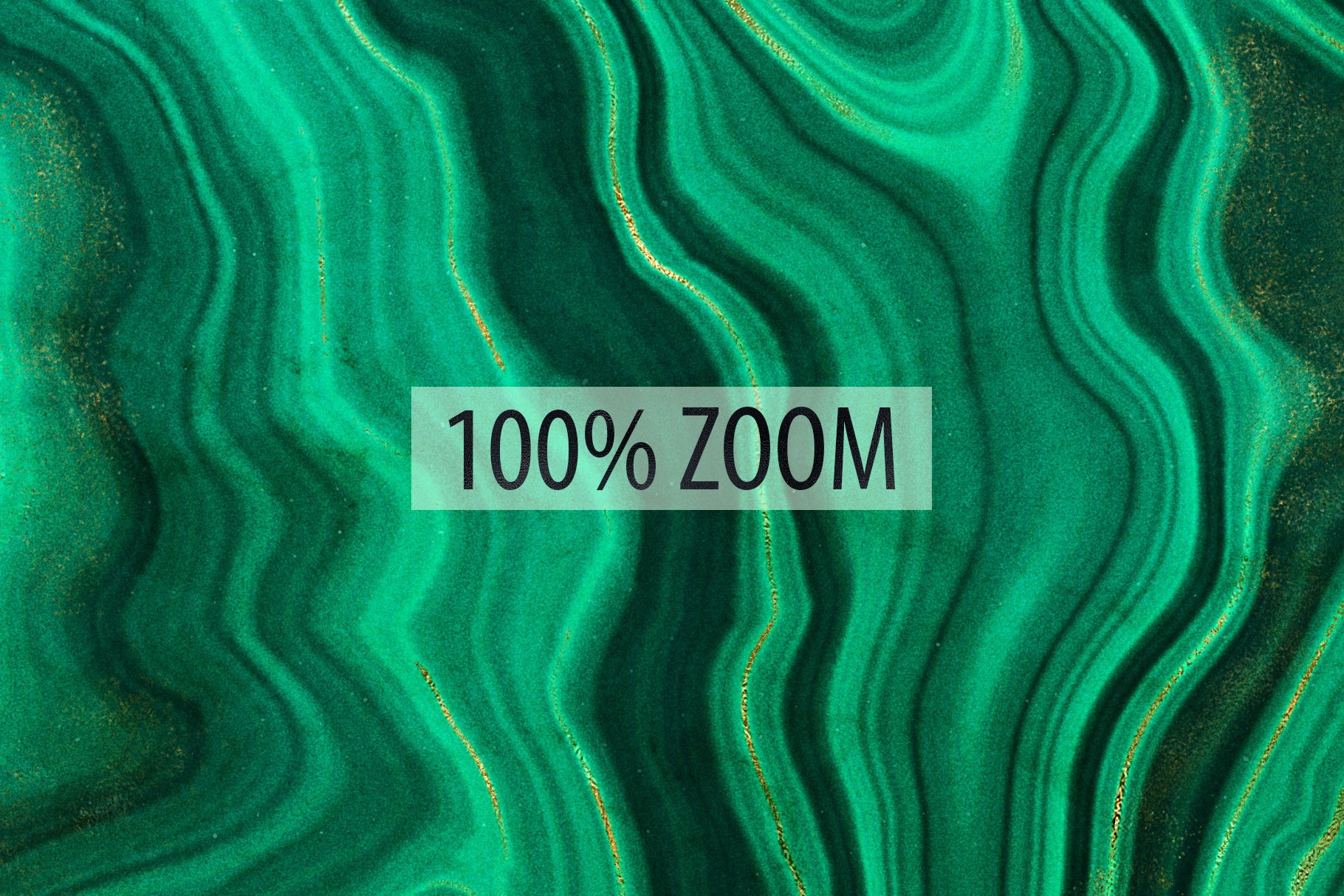 10款绿色孔雀石&金线纹理平面海报设计背景图片素材