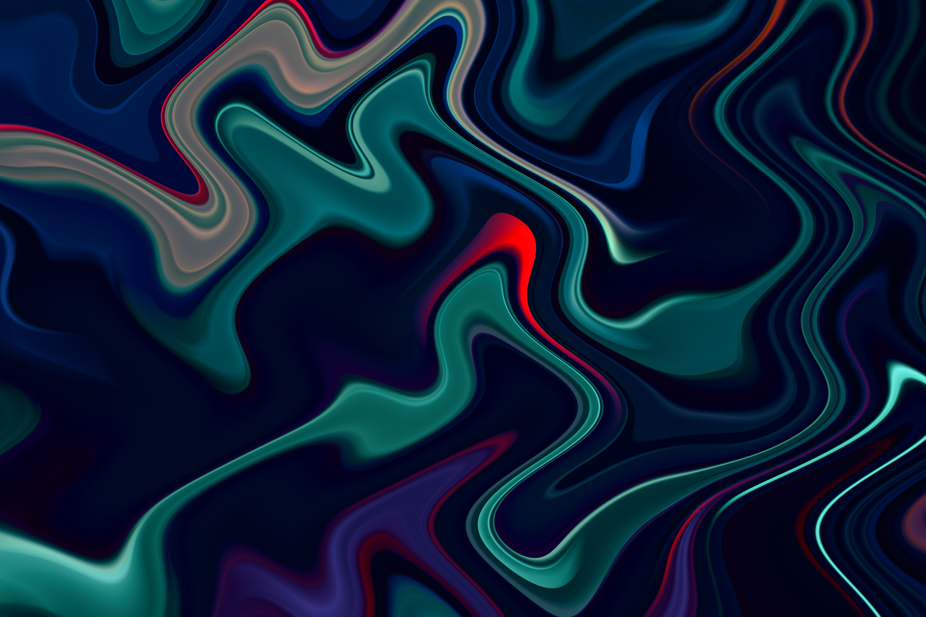 24款抽象波浪油漆流体海报设计背景纹理图片素材Liquid Colorful Abstract Backgrounds