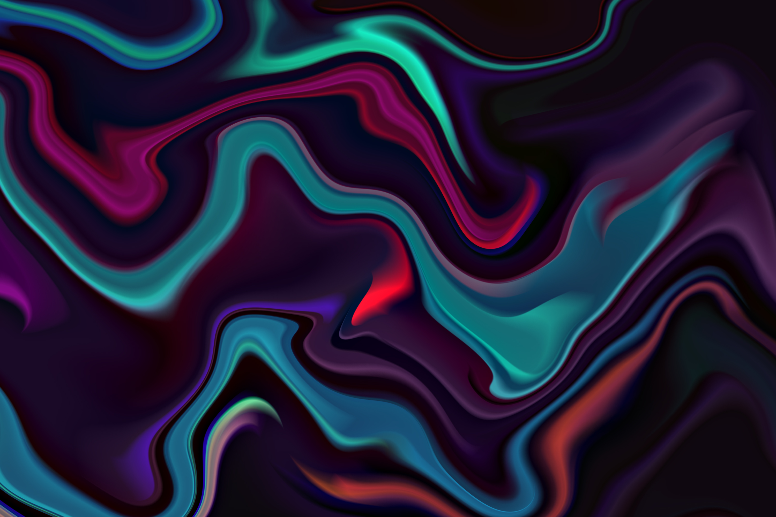 24款抽象波浪油漆流体海报设计背景纹理图片素材Liquid Colorful Abstract Backgrounds