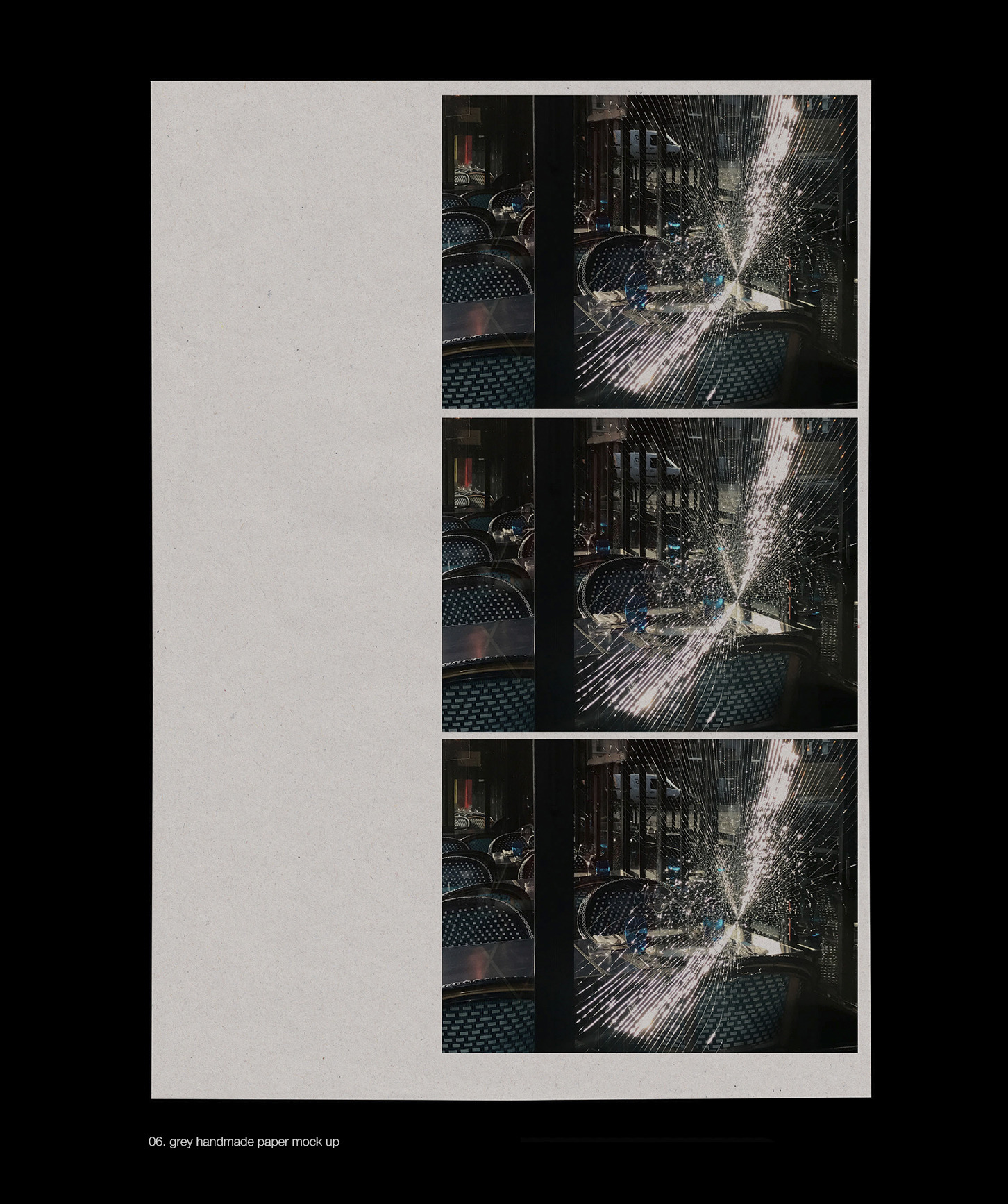 复古褶皱撕裂纸张PS叠加层样机模板 Textured Paper Mockups