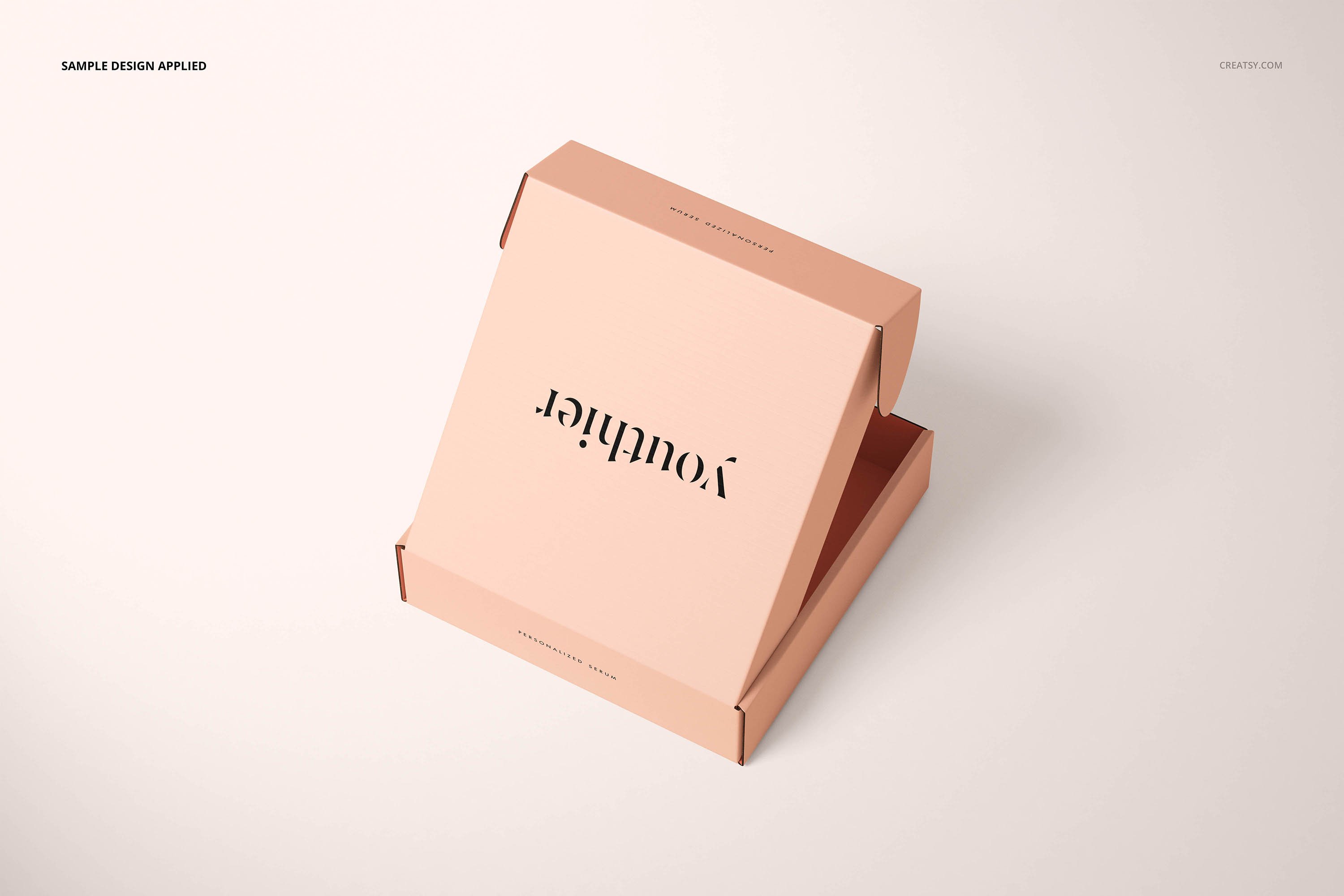 17款时尚高端化妆品包装罐纸盒设计PS贴图样机