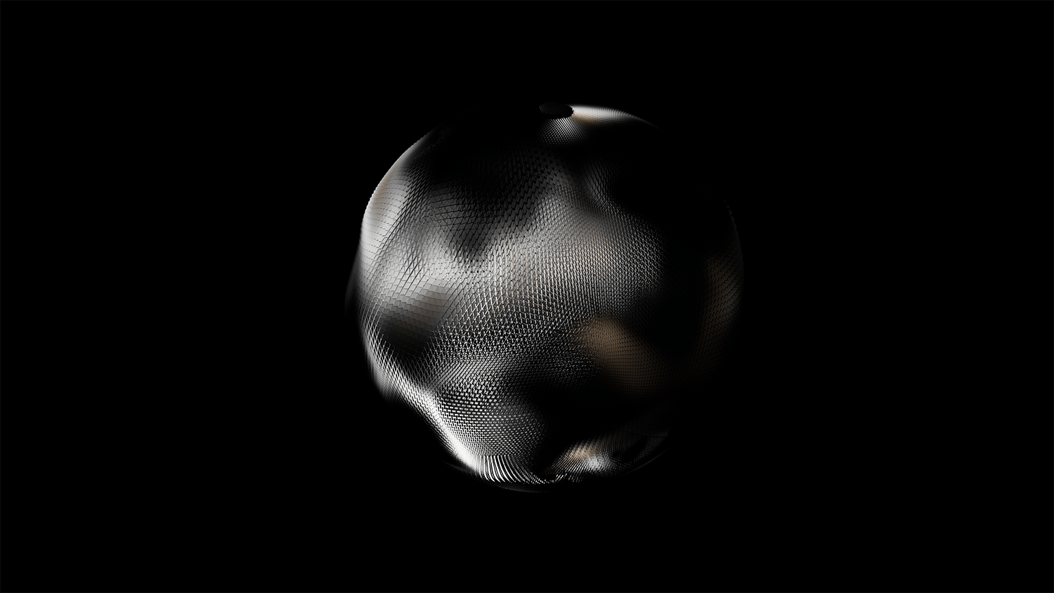 20个抽象3D立体银色金属球形背景素材