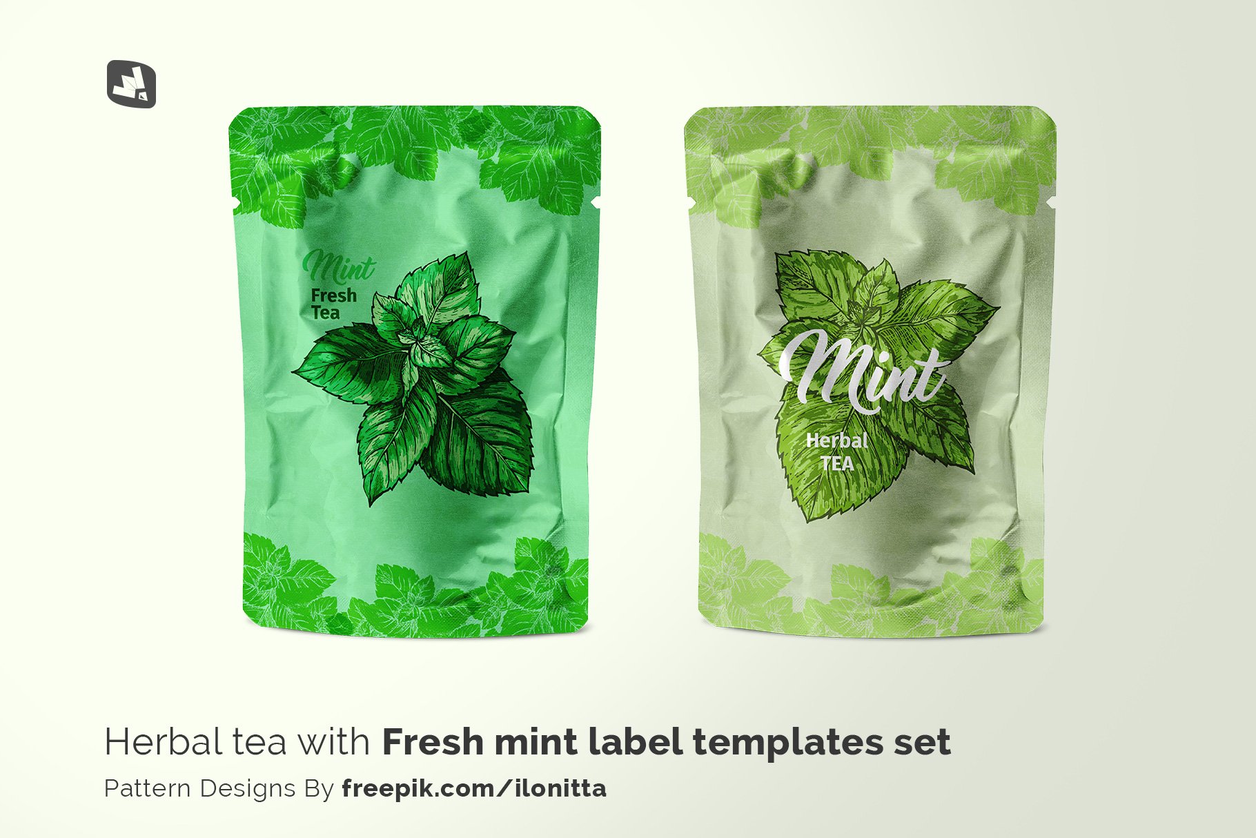 柔性铝箔塑料食品自立袋设计展示样机