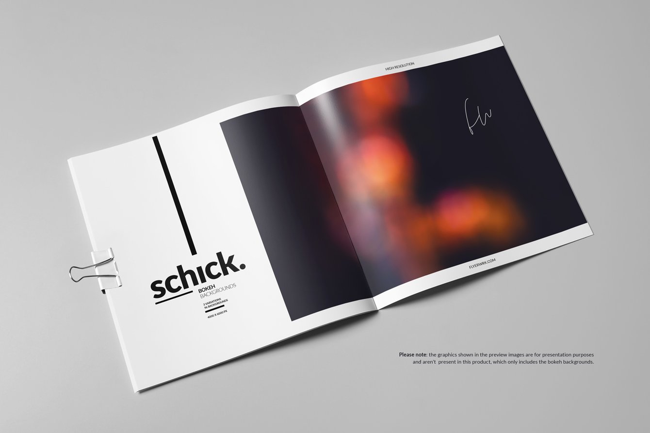 32款炫彩抽象光斑虚化背景纹理素材 Schick Frosted Bokeh Backgrounds