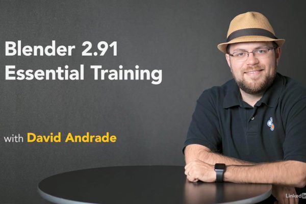 【中英字幕】Blender基础入门教程 Lynda Blender 2.91 Essential Training