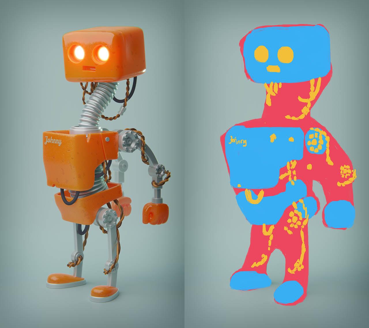 【中文字幕】Create Stylized 3D Art in Blender By Creative Shrimp – Blender个性风格化卡通三维渲染教程