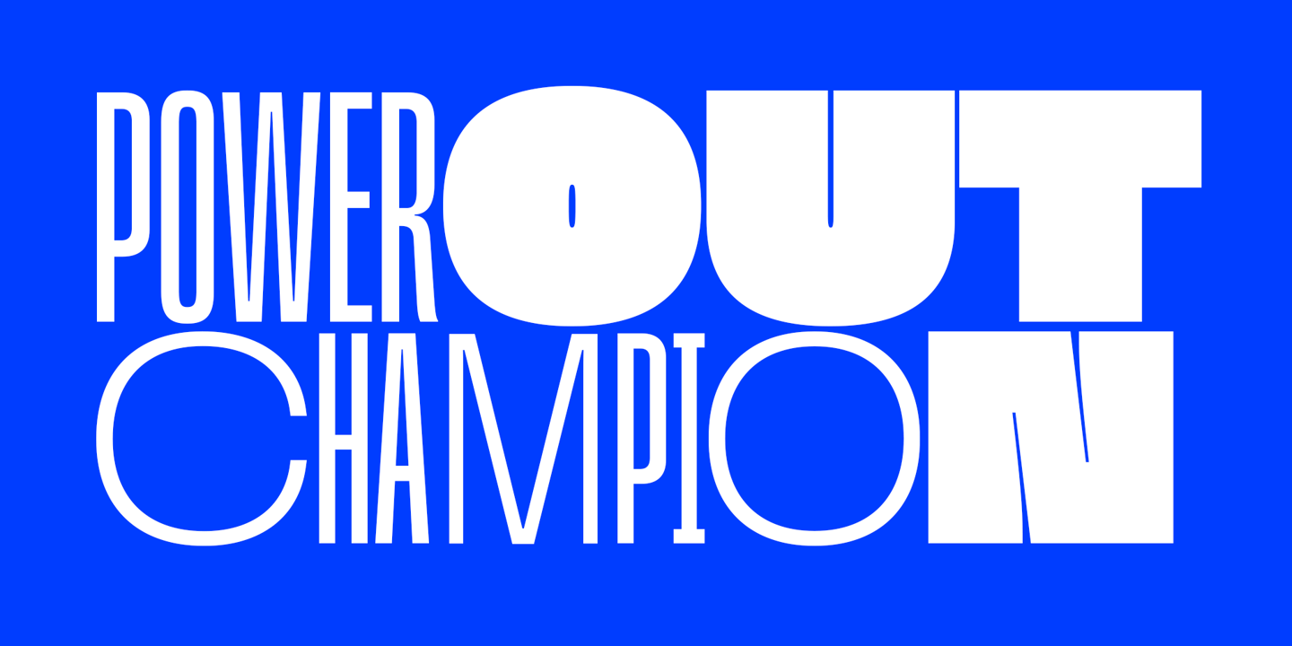 96款现代极简格罗特斯克风格无衬线英文字体家族W Type Foundry – Herokid