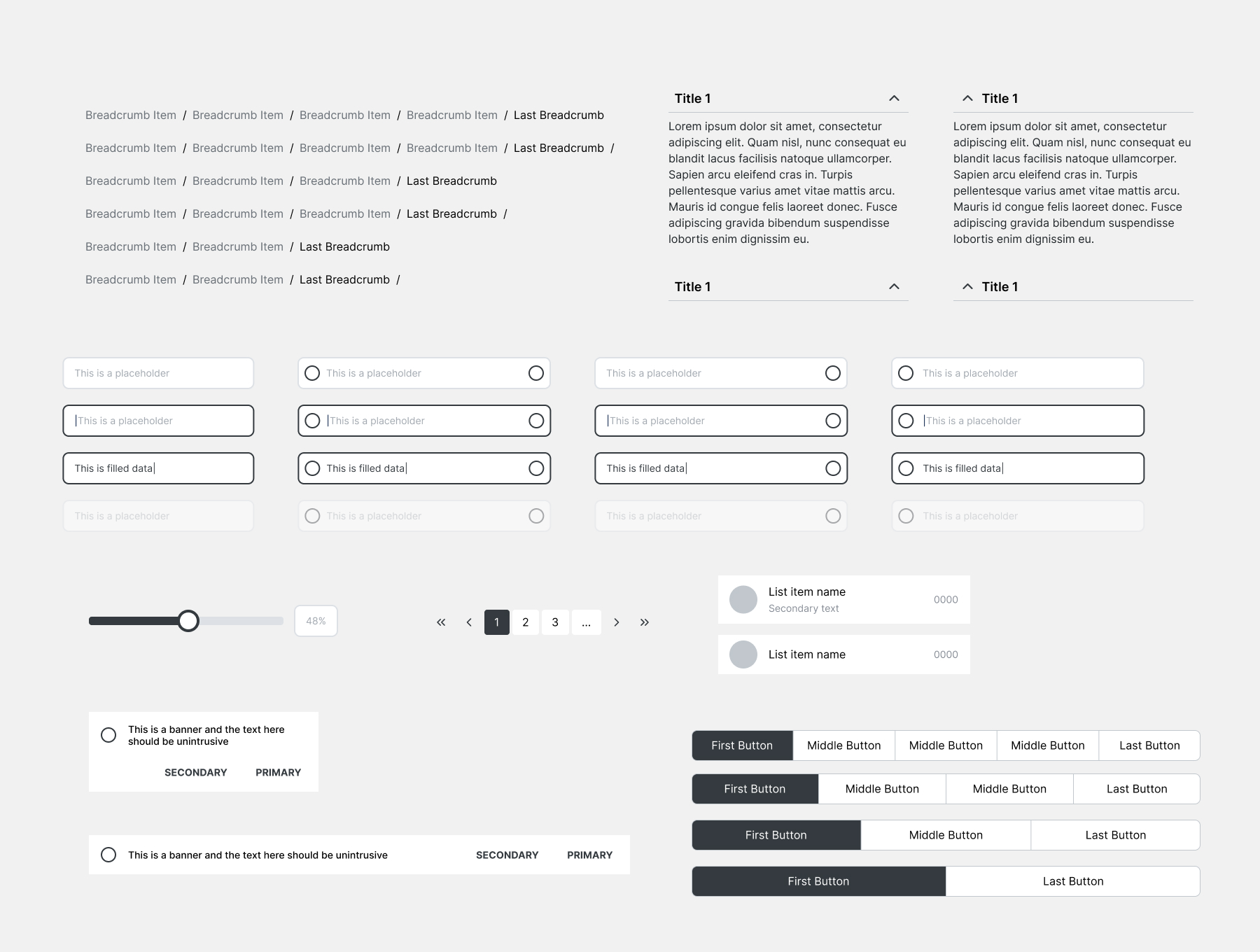 多用途的原型设计线框图元素组件 Vapor – Wireframing Library