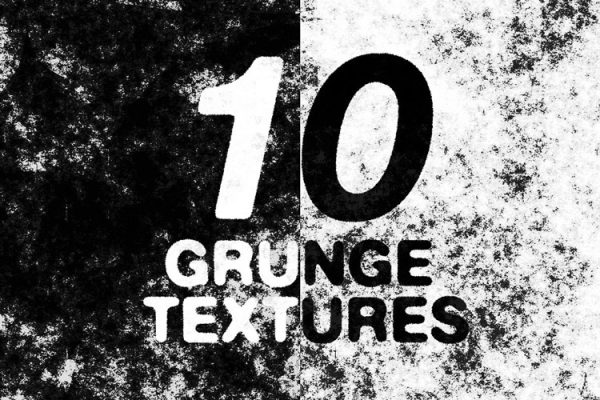 043 10款高清粗糙弄脏背景图片设计素材 Tuomodesign – Grunge Textures