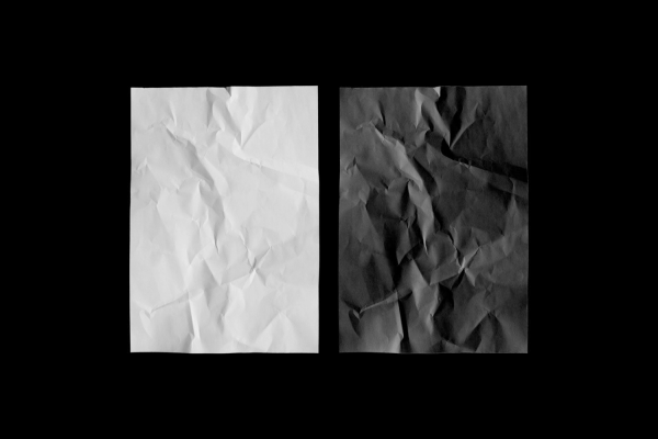 048 潮流褶皱纸张纹理背景图片设计素材 Wrinkled Paper Texture