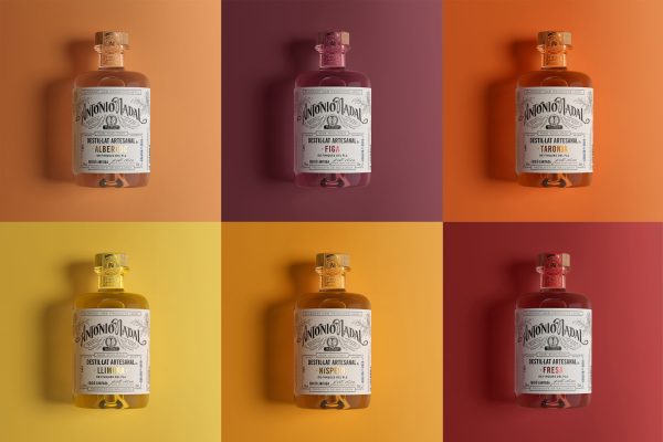 Destil·lats Antonio限量版果酒包装设计欣赏