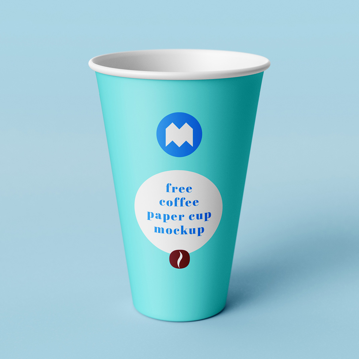 06 2款可商用咖啡纸杯包装设计样机 Coffee Paper Cup Mockup