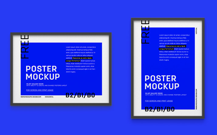 011 室内画廊展厅可商用样机Art Gallery Mockup