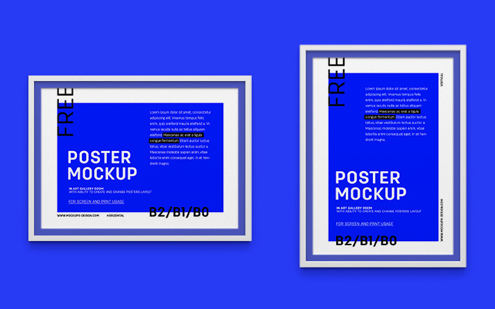 011 室内画廊展厅可商用样机Art Gallery Mockup