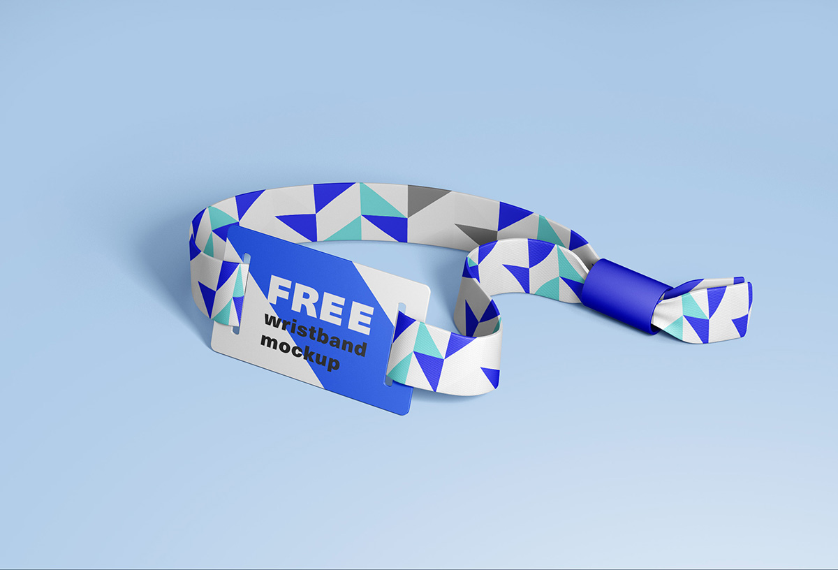 014 2款可商用腕带样机RFID Wristband Mockup