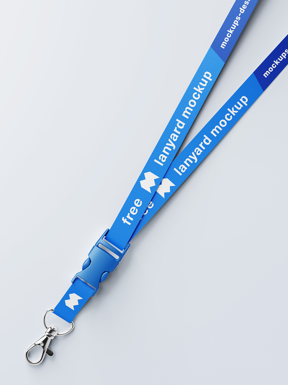 032 3款可商用工作证挂绳吊绳样机Lanyard Mockup 15mm