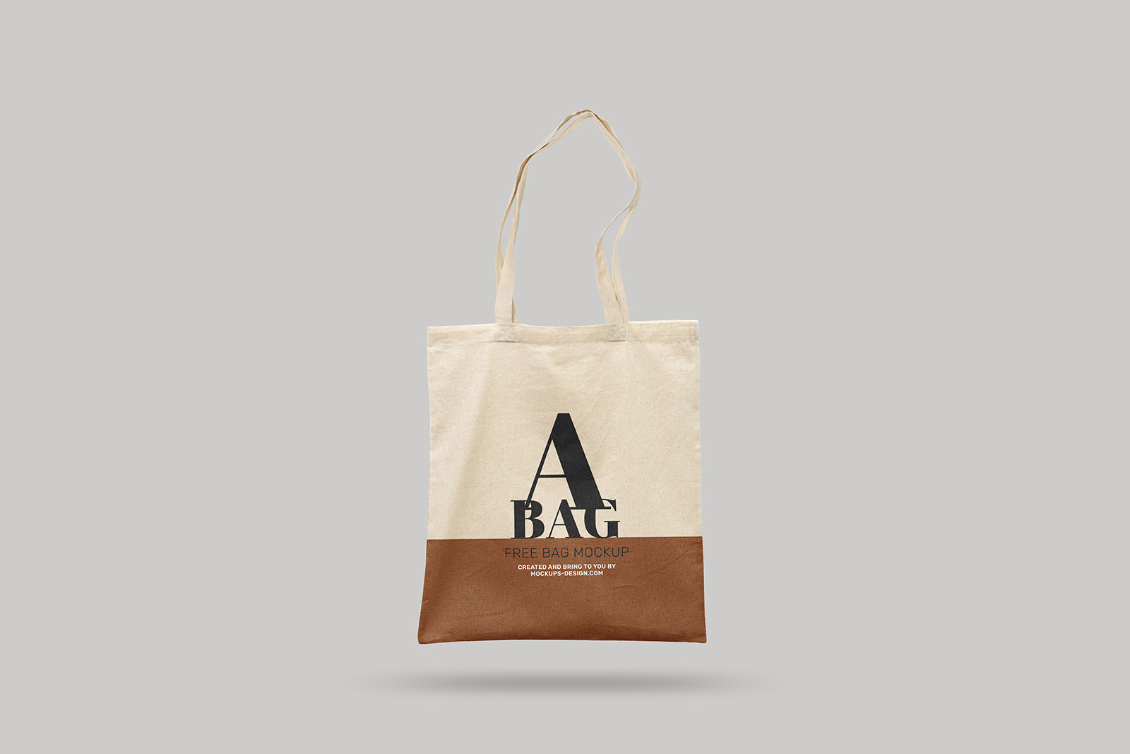 036 2款可商用带绳帆布手提袋样机 Hanging Tote Bag Mockup