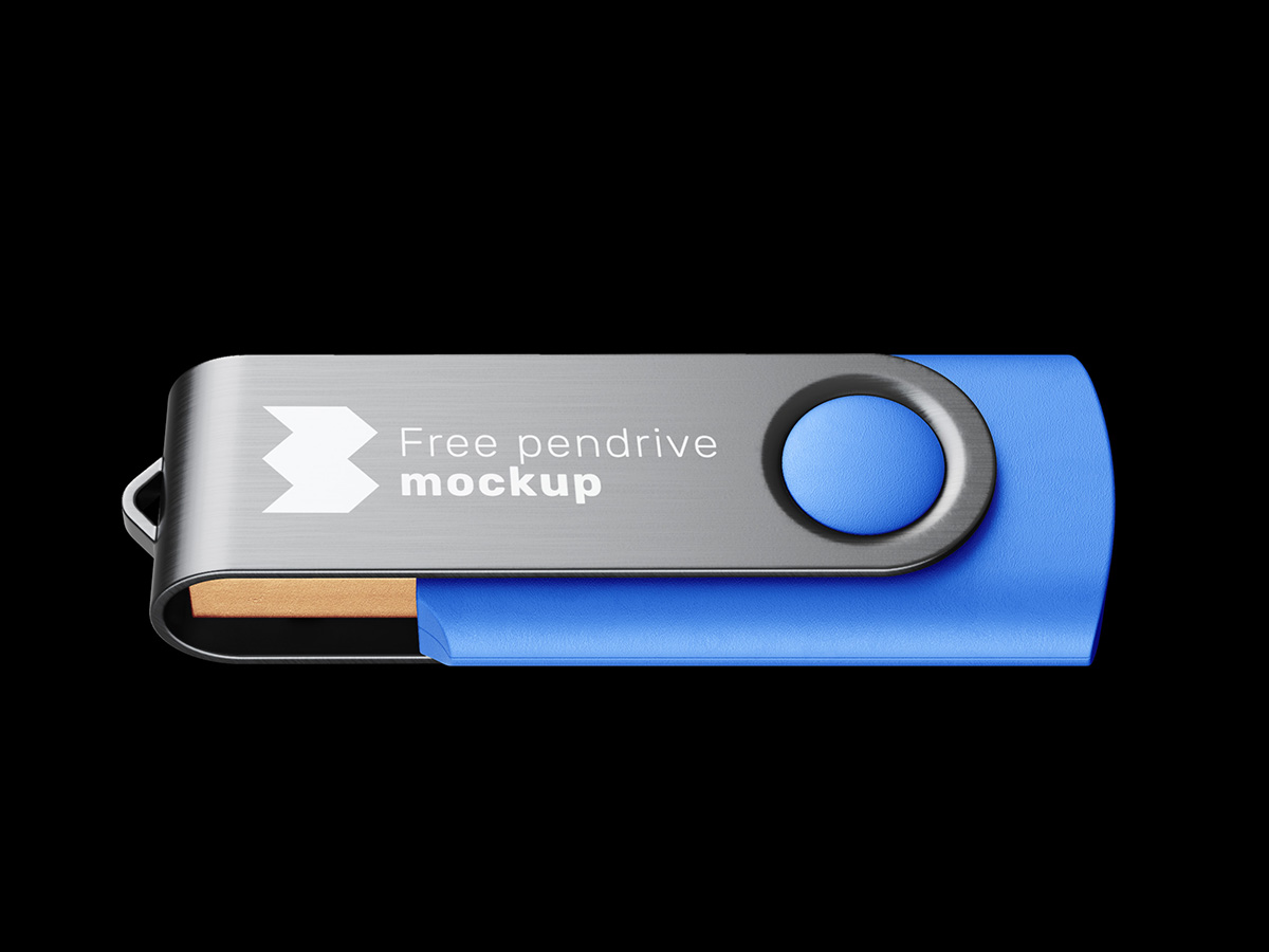 042 4款可商用U盘样机Pendrive Mockup