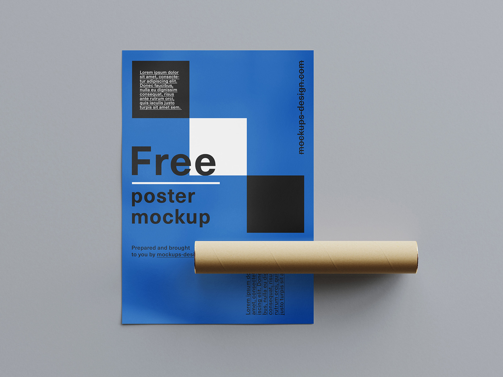 069 11款可商用纸筒滚筒海报展示样机套装 Rolled Poster Mockup