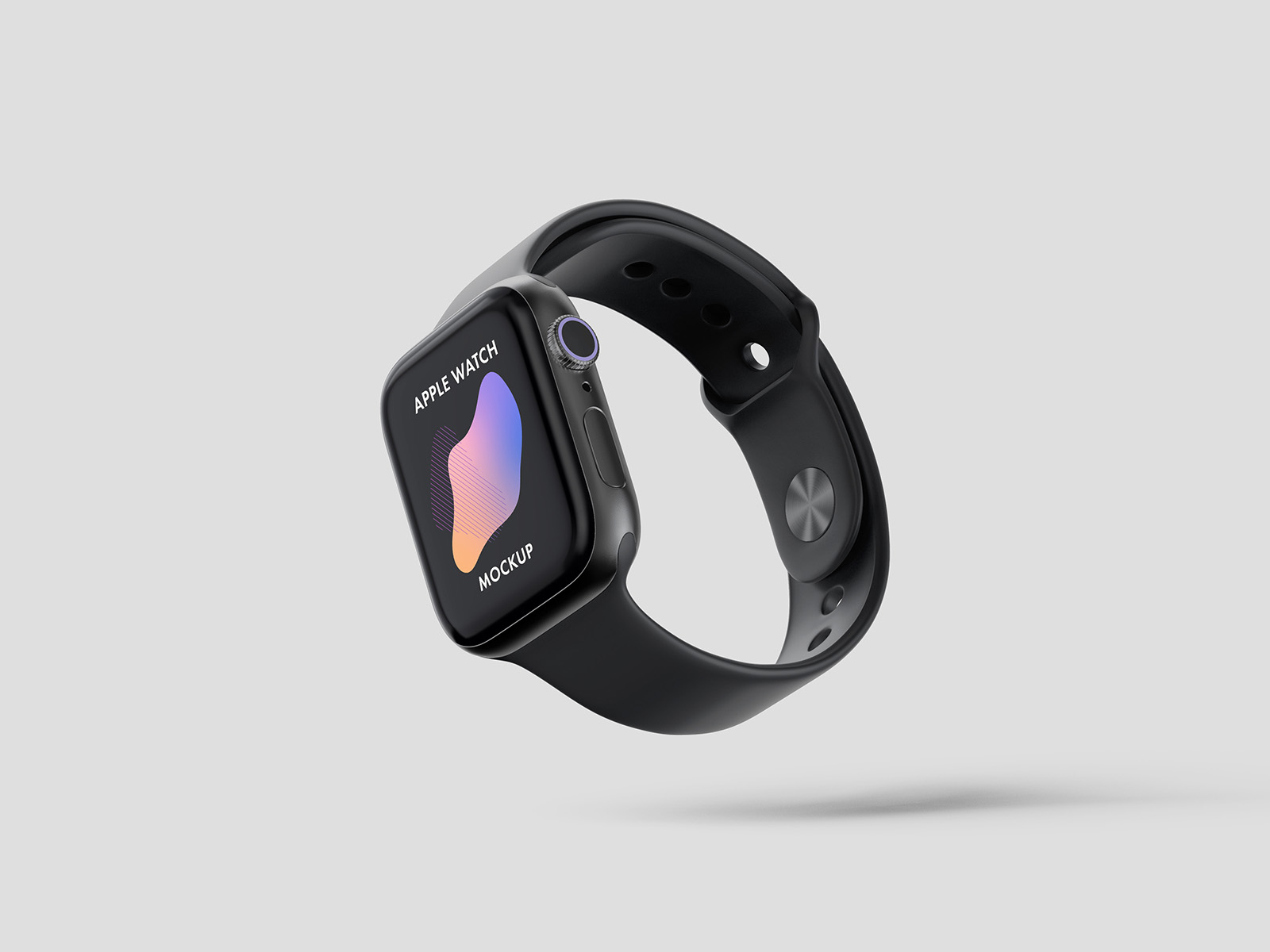 081 3款可商用运动智能手表UI展示样机 Apple Watch Mockup