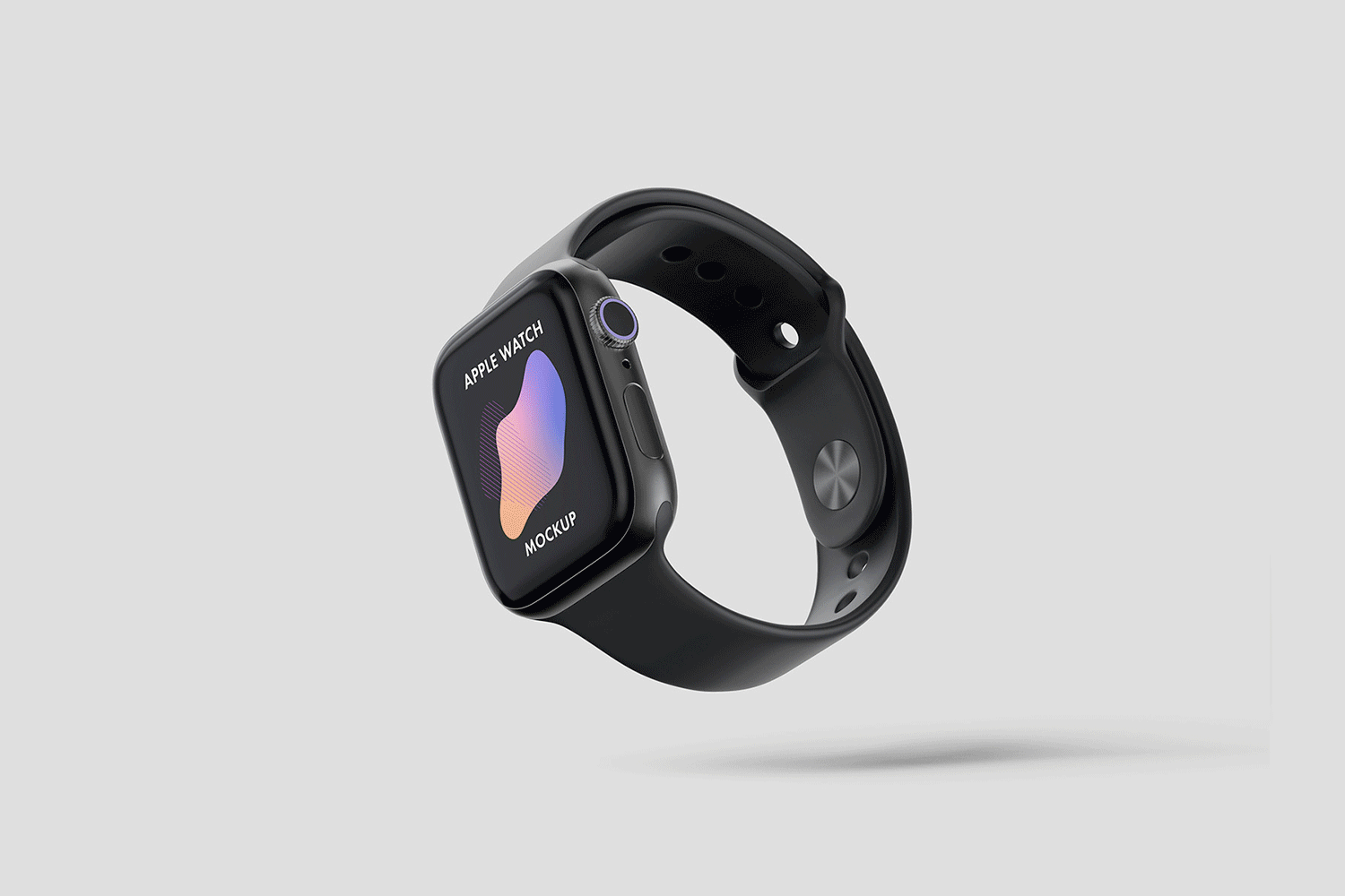 081 3款可商用运动智能手表UI展示样机 Apple Watch Mockup
