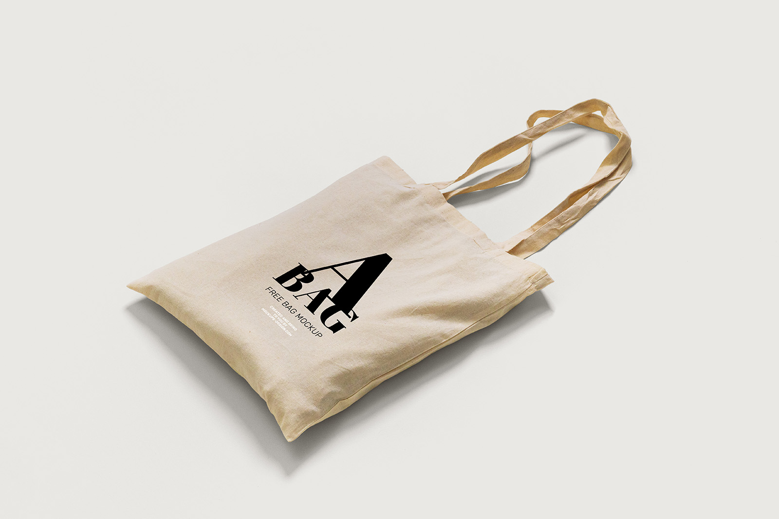 096 2款可商用手提帆布袋包装样机Tote Bag Mockup