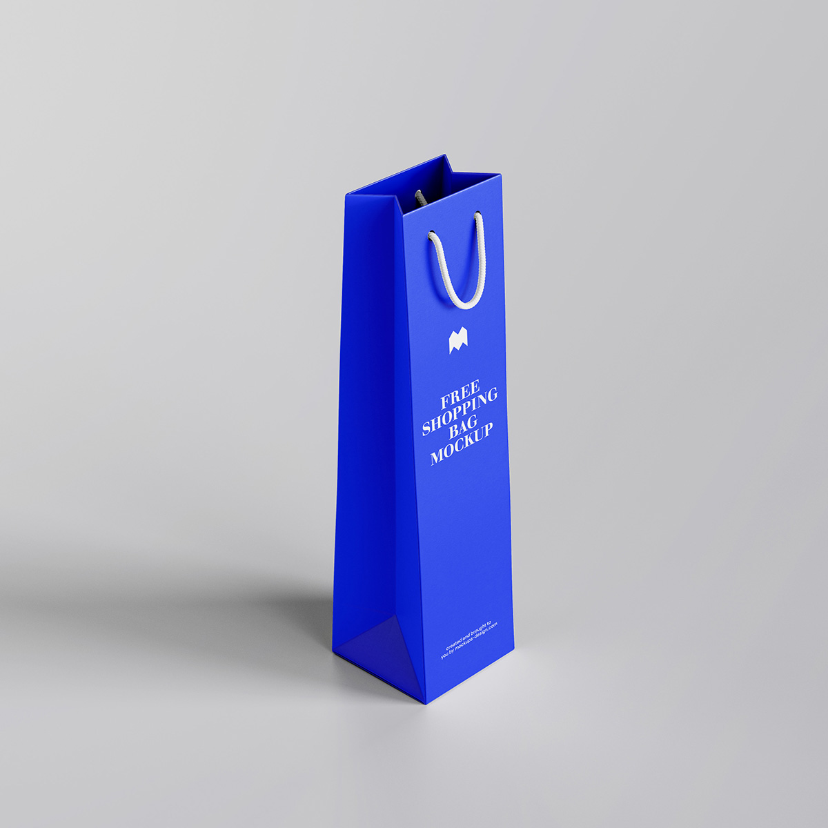 0102 4款可商用红酒洋酒手提袋包装样机Shopping Bag Mockup