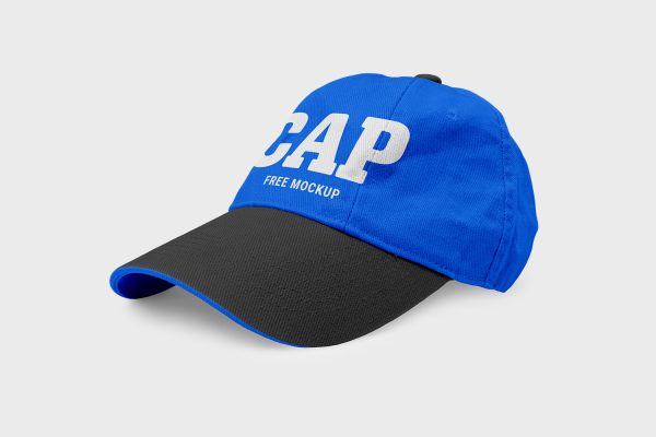 0104 两款可商用棒球帽样机cap mockup