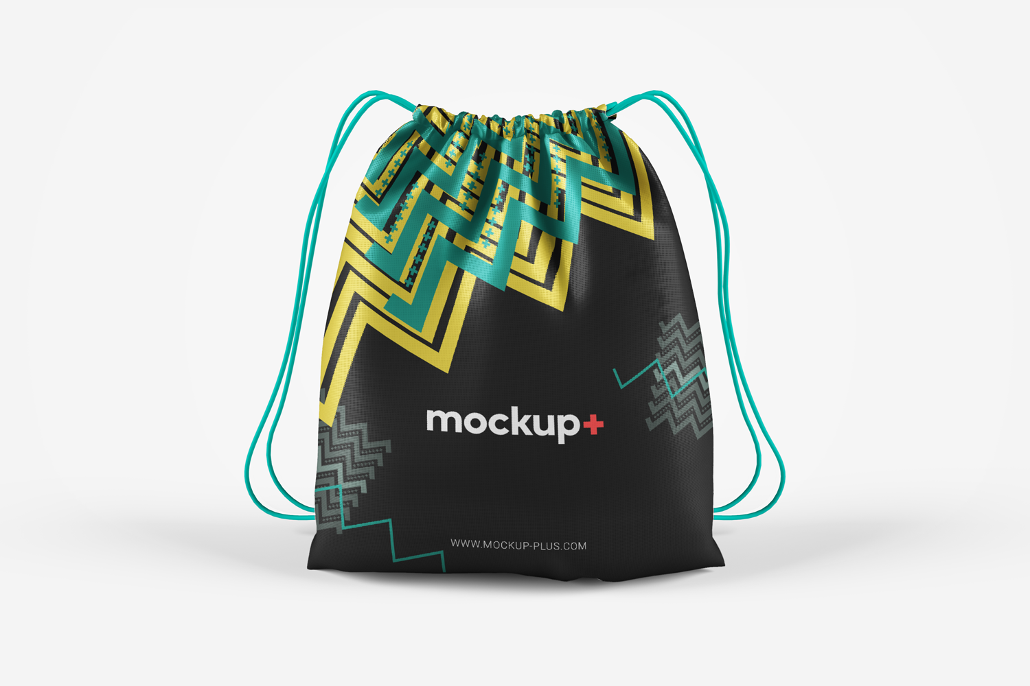 0109 可商用挂绳袋样机 Drawstring Bag Free Mockup+