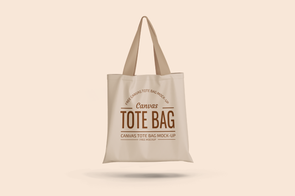 0117 3款可商用帆布手提袋样机 Canvas Tote Bag MockUp Set