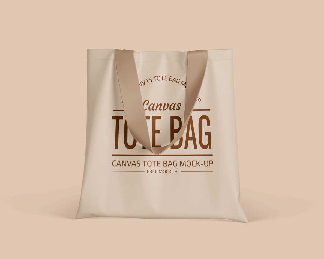 0117 3款可商用帆布手提袋样机 Canvas Tote Bag MockUp Set