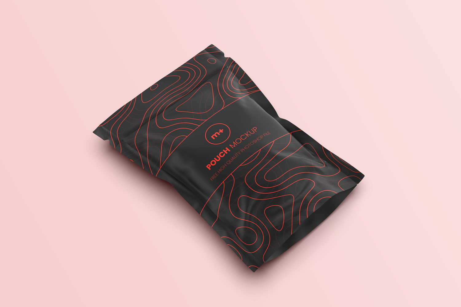 0119 可商用咖啡塑料包装袋样机Coffee (Food) Pouch Mockup