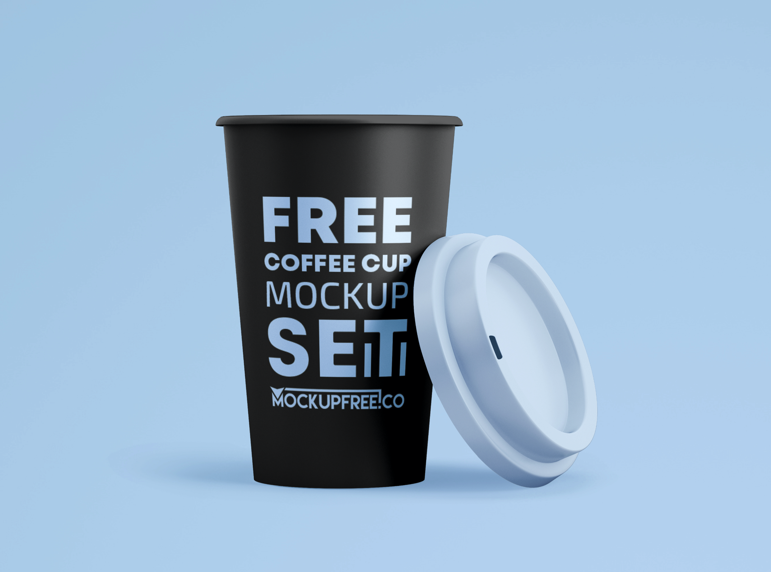 0121 2款可商用一次性咖啡纸杯饮料样机Coffee Cup Mockup Set