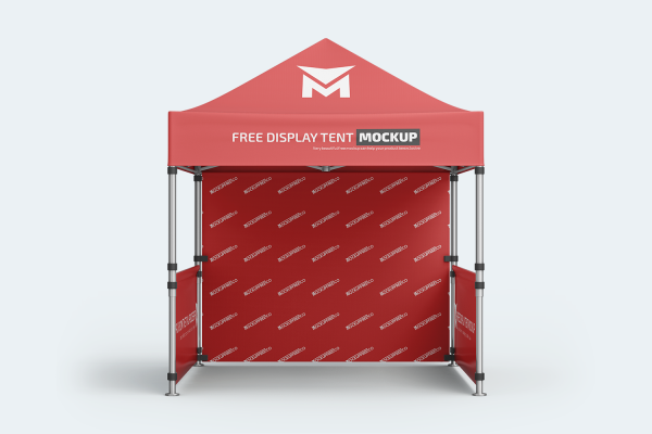 0124 3款可商用户外广告帐篷样机Display Tent Mockup V