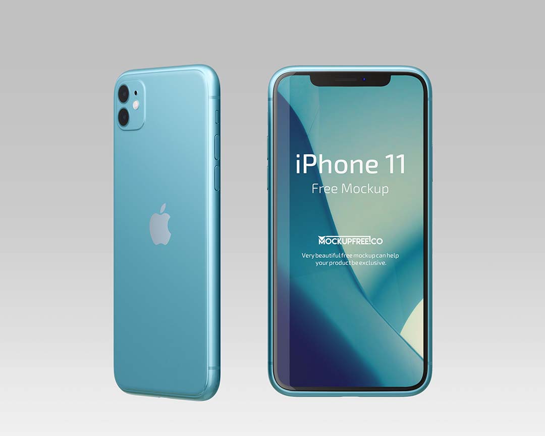 0127 3款可商用手机屏幕展示UI样机iPhone 11 Mockup V