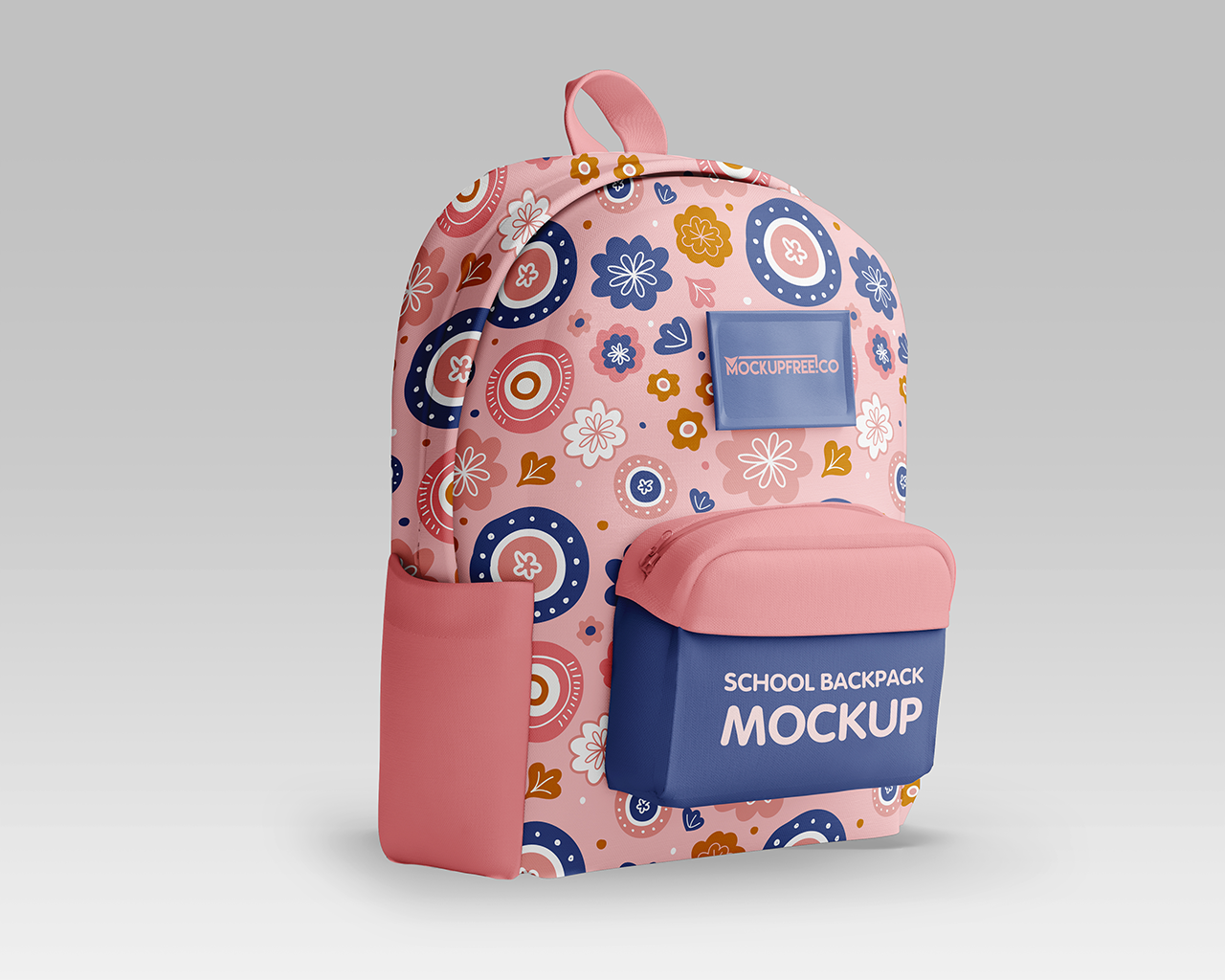 0138 2款可商用学生书包样机 School Backpack Mockup