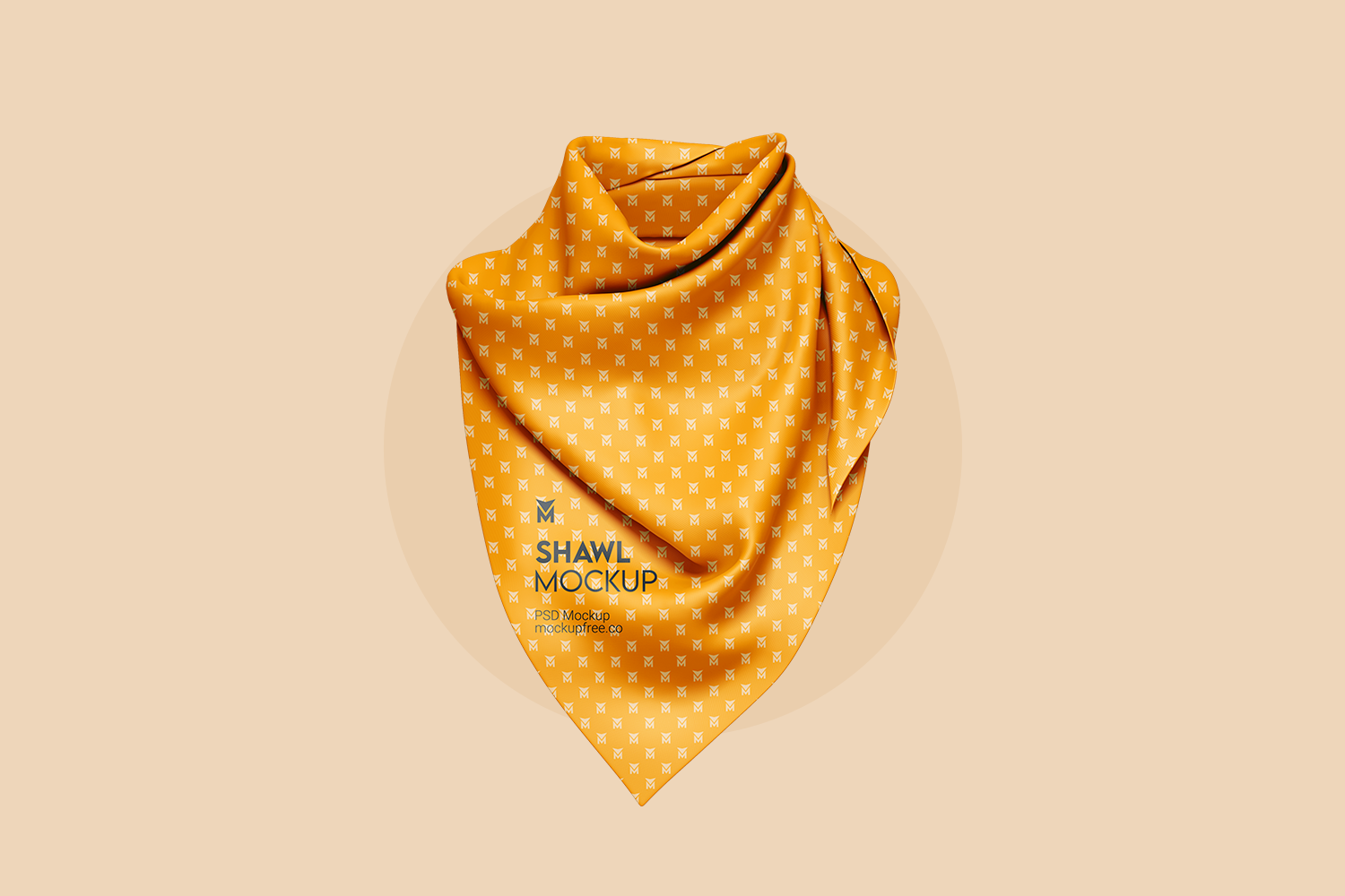 0139 2款可商用围巾围脖丝巾样机 Shawl Mockup