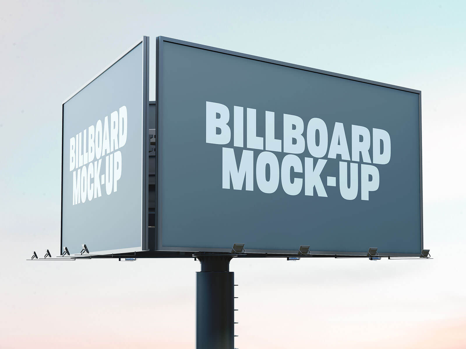 0170 3款可商用户外高炮大牌广告牌样机mockup co billboard mockup psd