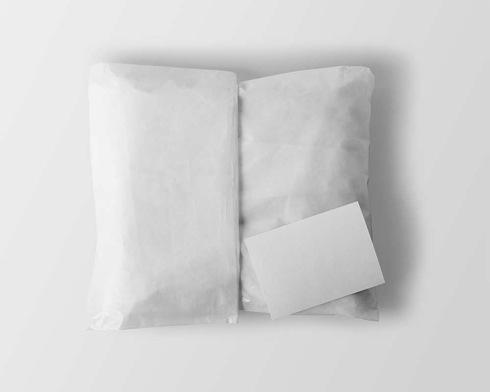 0214 可商用复古包装纸样机 wrapping paper mockup