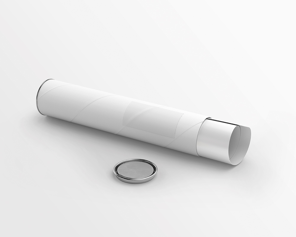 0229 可商用卷筒海报样机 paper tube with poster mockup