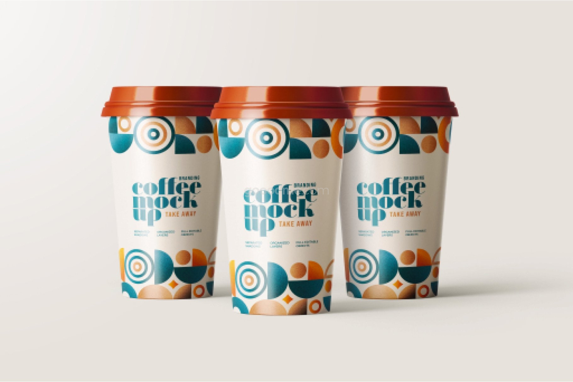 660 30款咖啡品牌VI设计名片包装袋纸杯马克杯贴图样机模板 Coffee Branding Mockup Bundle