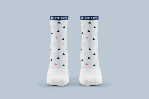 0239 3款可商用棉袜袜子长颈袜样机 Socks Mockup Set
