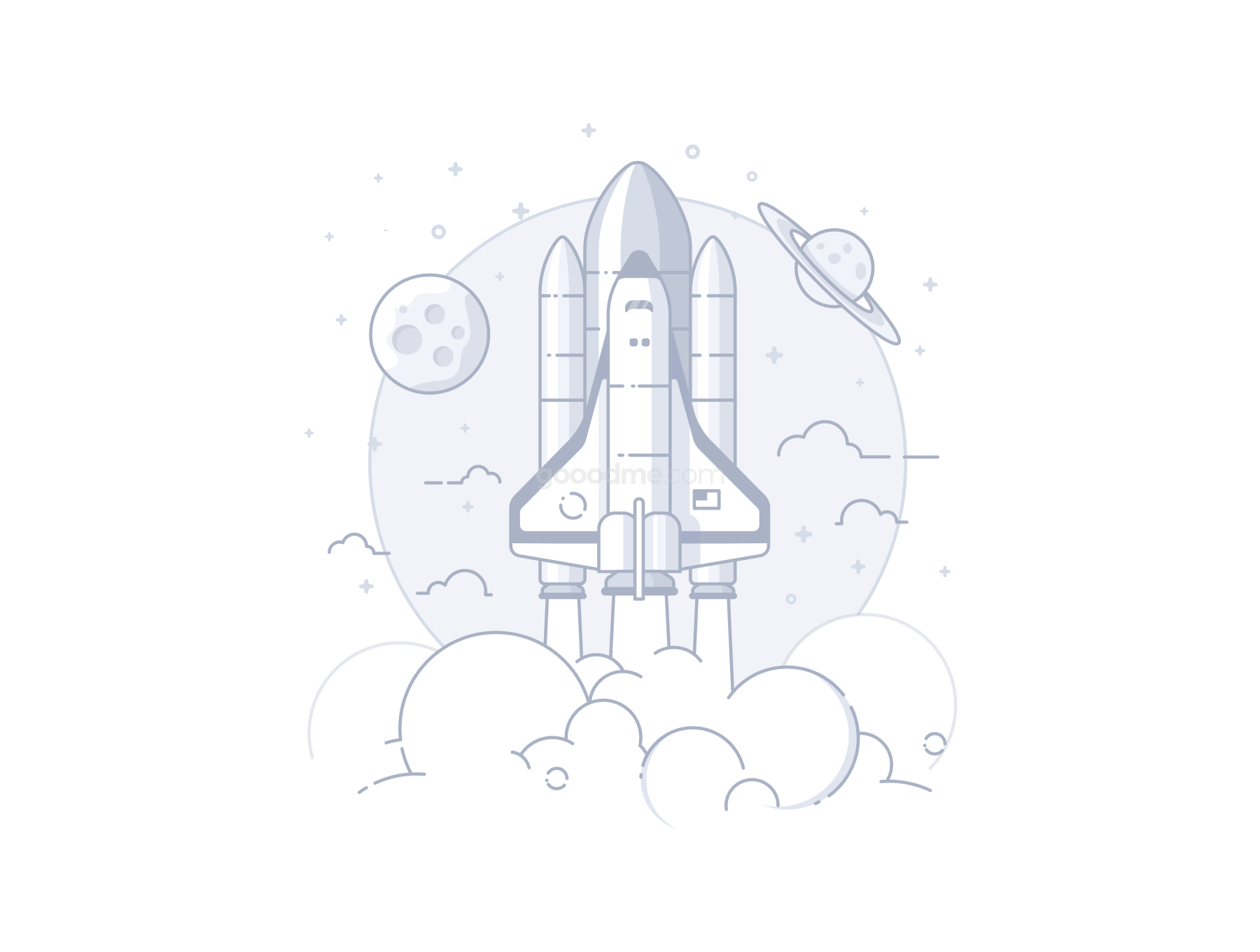160款网站APP空状态404(Empty States)页面插图图标Empty State Icons 2