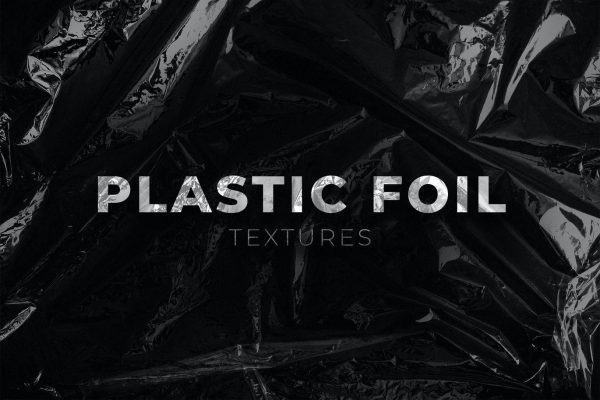 透明塑料质感背景底纹纹理叠加素材集合 plastic-foil-texture-pack