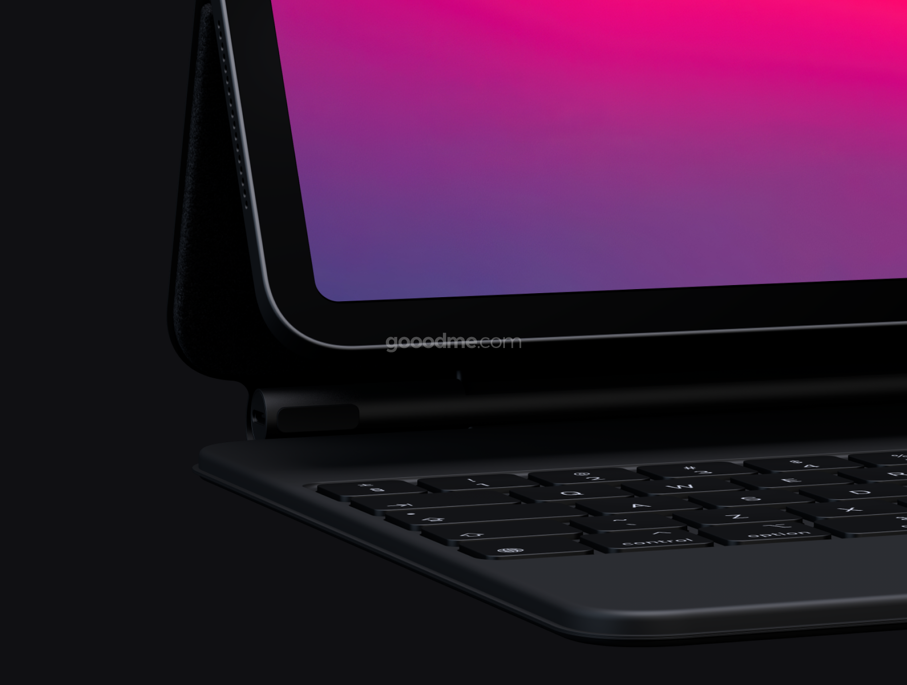 暗黑系列超高分辨率iPad Pro 2020设备设计样机模板iPad Pro 2020
