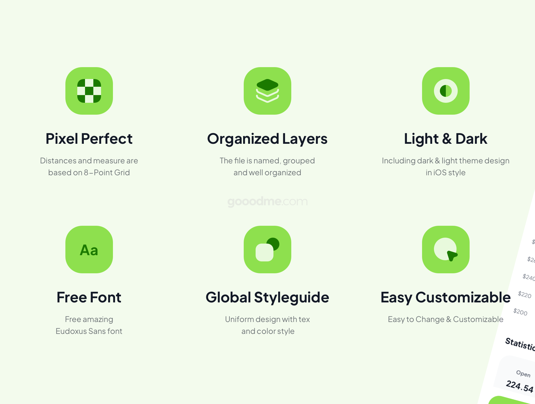 金融股票主题应用程序APP界面设计套件素材 Tradebase – Stock App UI Kit